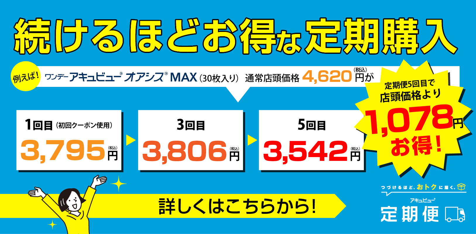 ワイズコンタクトの定期購入